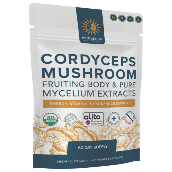 Cordyceps Certified Organic Mushroom Extract Powder
