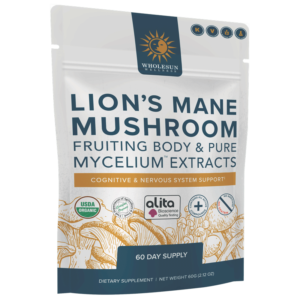 Lion's Mane Certified Organic Mushroom Extract Powder