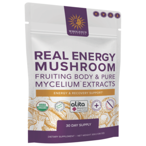 Real Energy Mushroom Supplement Powder