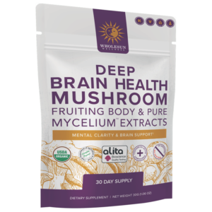 Deep Brain Health Mushroom Supplement Powder
