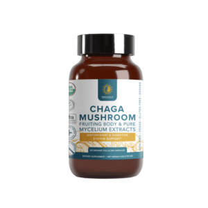 Chaga Certified Organic Mushroom Extract Capsules