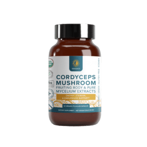 Cordyceps Certified Organic Mushroom Extract Capsules