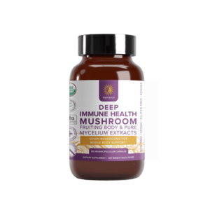 Deep Immune Health Mushroom Supplement Capsules