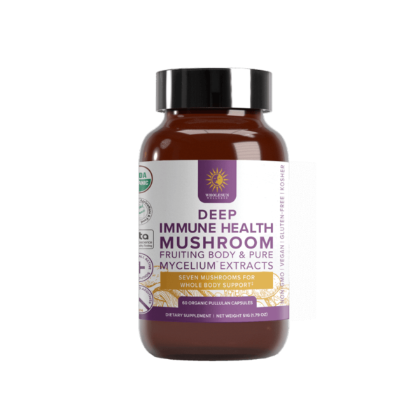 Deep Immune Health Mushroom Supplement Capsules