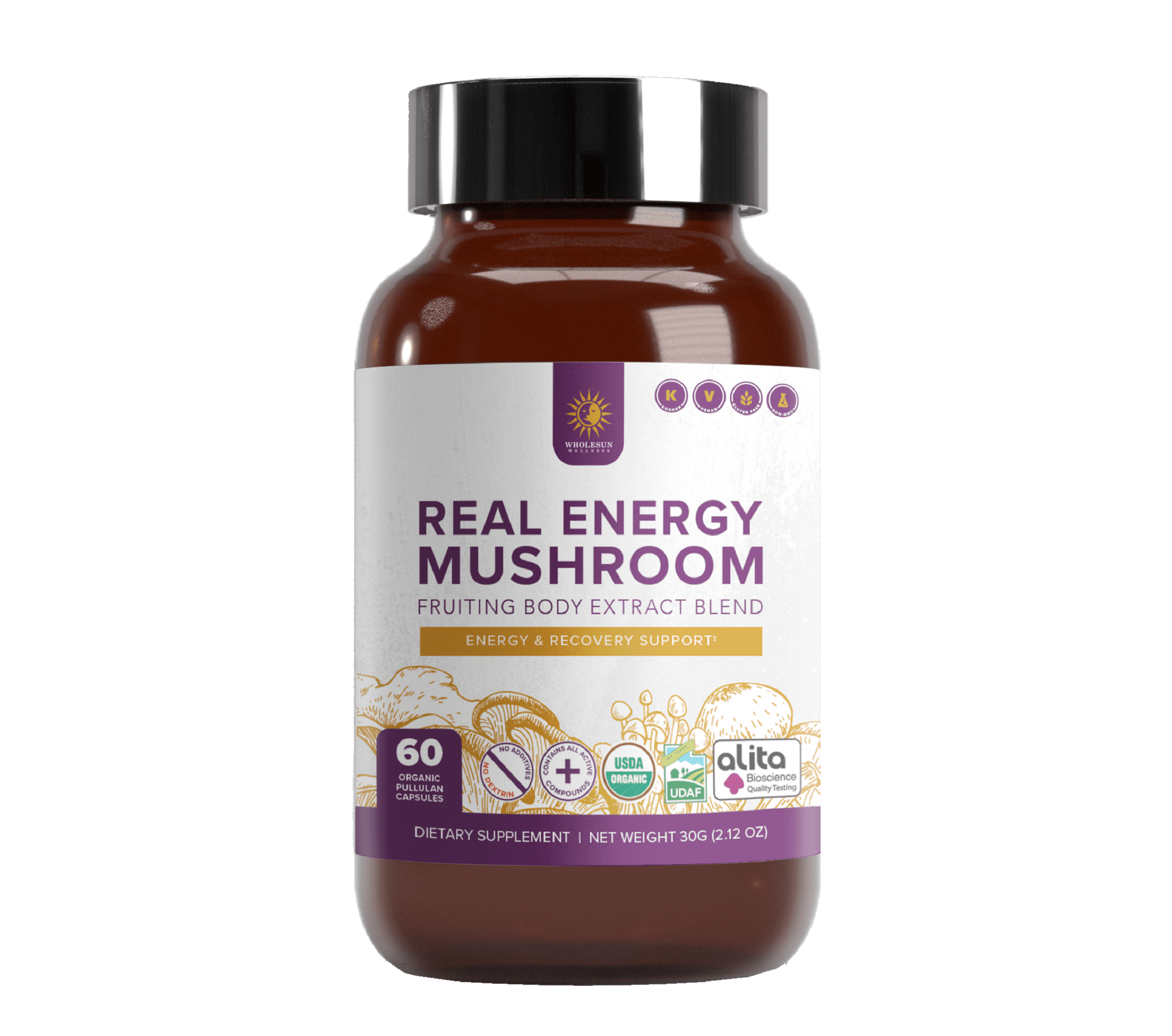 real-energy-certified-organic-mushroom-extract-blend-capsules