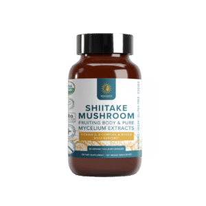 Shiitake Certified Organic Mushroom Extract Capsules