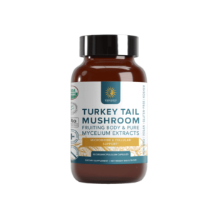 Turkey Tail Certified Organic Mushroom Extract Capsules