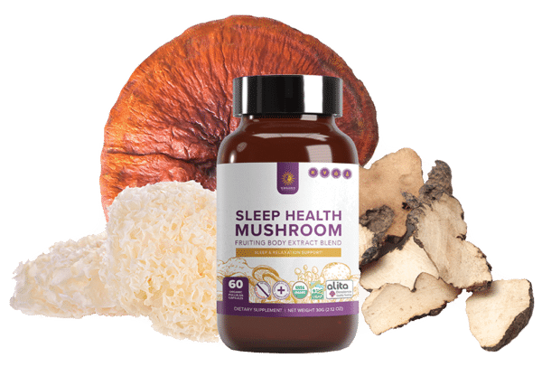 Sleep Health Certified Organic Mushroom Extract Blend Capsules - Image 2